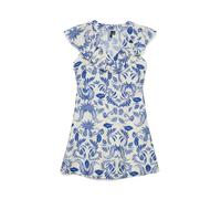 VERO MODA Robe 'VMKAIA' beige clair / bleu cobalt, Taille 38