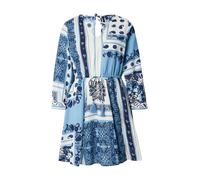 VERO MODA Robe 'VMMILAN OMIA' bleu marine / bleu clair / blanc, Taille 34