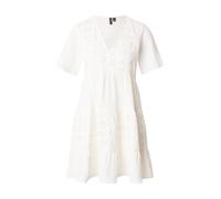 VERO MODA Short Dress Vmnatali WVN GA Robe Courte 2/4, Blanche-Neige, L Femmes