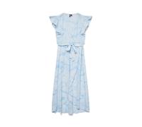 VERO MODA Robe 'VMPAGE' bleu clair / blanc, Taille 34