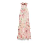 VERO MODA Robe 'VMSanna' beige clair / vert clair / rose / blanc, Taille 36