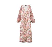 VERO MODA Robe 'VMSmilla' olive / rose / éosine / blanc, Taille 34