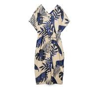 VERO MODA Robe 'VMVINA' bleu foncé / noir / blanc cassé, Taille 34