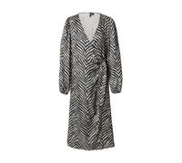VERO MODA Robe 'VMVina' brocart / noir / blanc, Taille 34