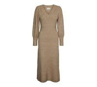 VERO MODA Robes en maille 'ANGALINA' chamois, Taille S