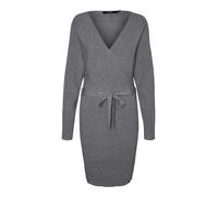 VERO MODA Robes en maille gris chiné, Taille M