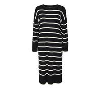 VERO MODA Robes en maille 'Joana' noir / blanc cassé, Taille XS
