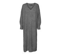VERO MODA Robes en maille 'Jupiter' gris chiné, Taille S