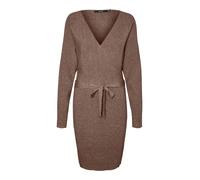 VERO MODA Robes en maille marron chiné, Taille L