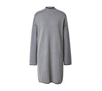 VERO MODA Robes en maille 'VMGOLD' bleu marine / blanc, Taille S