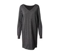 VERO MODA Robes en maille 'VMHAPPYSHINE' noir / argent, Taille M