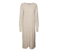 VERO MODA Robes en maille 'VMLefile' beige chiné, Taille XXL
