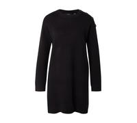 VERO MODA Vmsaba Ls Robe à col Rond GA Noos, Noir, M Femme