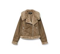 VERO MODA Short Jacket Vmpeggy Boo Veste Courte, Gris, L Femmes