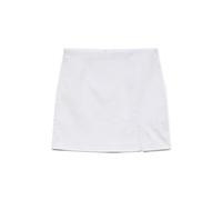 VERO MODA Short Skirt Vmnelly HR DNM Mix Noos Jupe Courte, Blanche-Neige, XS Femmes