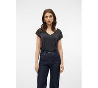 Vero Moda Short Sleeve V-Neck Noir 14 Female