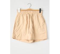 vero moda shorts / bermudas femme de couleur beige 34
