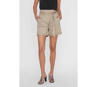 vero moda shorts / bermudas femme de couleur beige 38