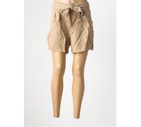 vero moda shorts / bermudas femme de couleur beige 40