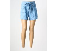 vero moda shorts / bermudas femme de couleur bleu 36