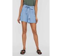 vero moda shorts / bermudas femme de couleur bleu 38