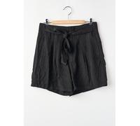 vero moda shorts / bermudas femme de couleur noir 36