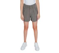 Vero Moda - Shorts Femme en Lyocell Gris Printemps/Été - Femme - Shorts - Gris - Taille: 44 FR