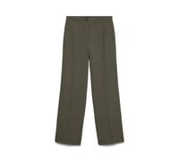 VERO MODA Straight Pant Vmtexas MW Pantalon Droit Noos, Grape Leaf, M / 30L Femmes