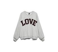 VERO MODA Sweat-shirt 'VMCiao Bella' gris, Taille L