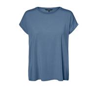 VERO MODA T-shirt 'AVA' bleu-gris, Taille M