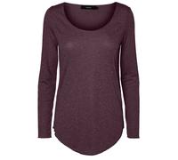 VERO MODA T-shirt bordeaux, Taille XXS