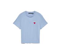 VERO MODA T-shirt lavande / rouge, Taille XS