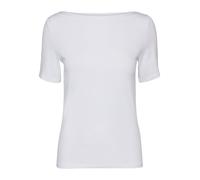 T-shirt Femme blanc en coton modal Blanc XL