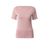 Vero Moda VMPANDA T-Shirt Stretch uni à Manches Courtes et col Bateau pour Femme, Rose nostalgique., L