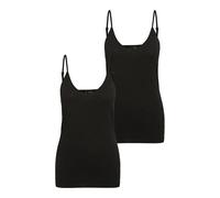 Vero Moda T-shirt Sans Manches à Col En V Maxi My Soft 2 Unités