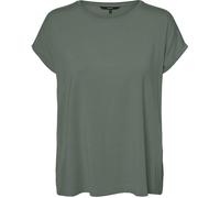 Pieces Vmava Plain SS Top Gajrs Noos pour Femme, Laurel Wreath, S