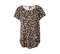 VERO MODA T-shirt 'VMBella' marron / noir / blanc, Taille XS