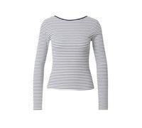 VERO MODA T-shirt 'VMCHLOE' bleu marine / gris clair, Taille S