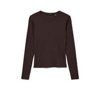 VERO MODA Vmchloe Ls GA JRS Noos Haut Court, Gâteau au Chocolat, XS