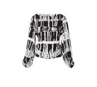 VERO MODA T-shirt 'VMCINDY' noir / blanc, Taille XS