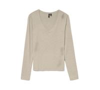 VERO MODA T-shirt 'VMLAVA' beige / or, Taille L