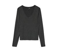 VERO MODA T-shirt 'VMLava' noir / argent, Taille M