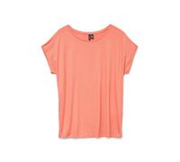 VERO MODA T-shirt 'VMLava' rouge pastel / argent, Taille M
