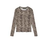 VERO MODA T-shirt 'VMLOVA' brun foncé / greige, Taille S