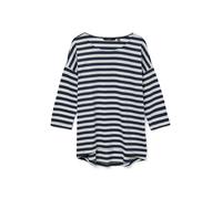 VERO MODA T-shirt 'VMLuna Malena' bleu marine / blanc, Taille XS