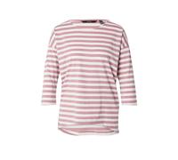 VERO MODA T-shirt 'VMLuna Malena' rose ancienne / blanc, Taille XS