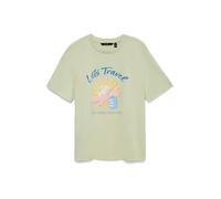 VERO MODA T-shirt 'VMNINNA MIA' bleu / citron / vert pastel / rose, Taille L