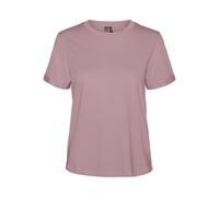 VERO MODA VMPAULA S/S T-Shirt Noos, Rose nostalgique, S Femme