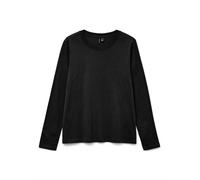 VERO MODA Vmpaulina Ls T-Shirt GA JRS Noos, Noir, S