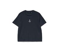 VERO MODA T-shirt 'VMSARA METTE' bleu marine / blanc, Taille L